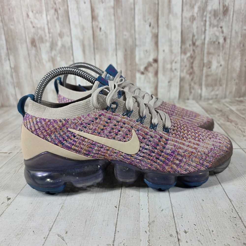 Nike Air VaporMax 3.0 Moon Landing AJ6910-007 Flyknit Shoes Womens 7.5